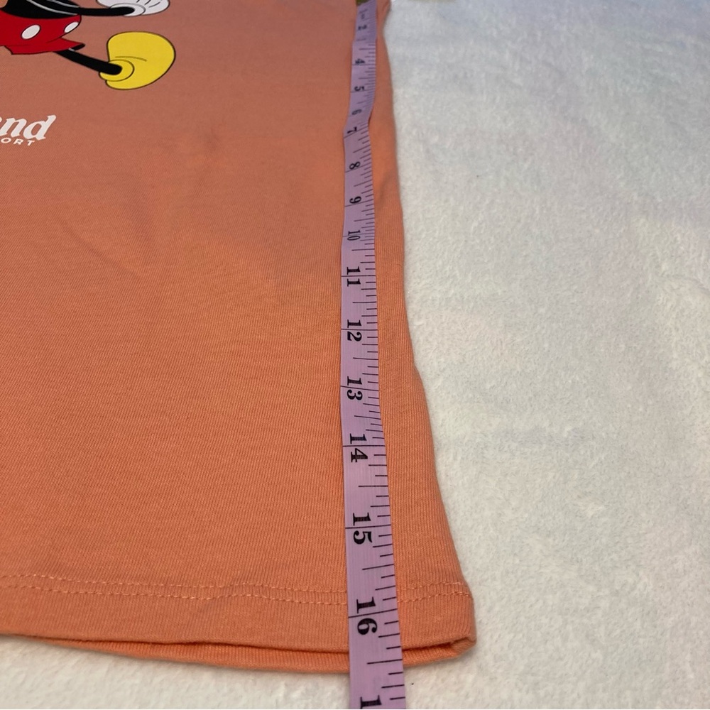 Disney Parks Disneyland Peach Orange Tank Top Women Sizes XS, M, 2X - Picture 9 of 14